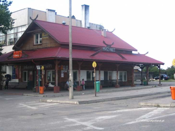 Dworzec autobusowy - Myszyniec