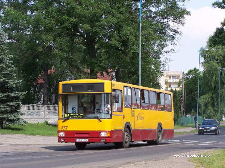 Autobus linia 157 MZK - Kobiór