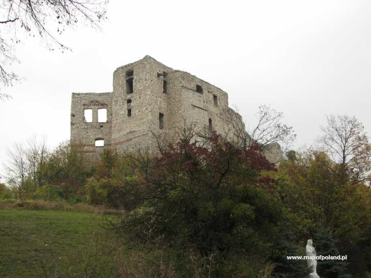 Ruiny zamku - Kazimierz Dolny