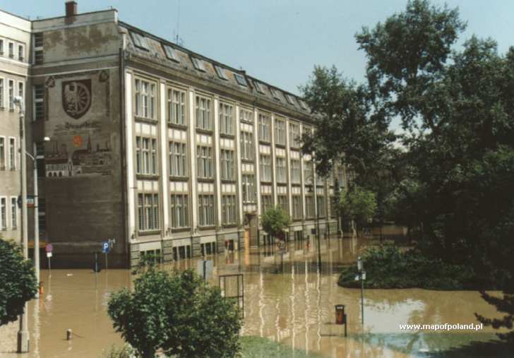Urząd Miasta Racibórz - powódź 1997 - Racibórz