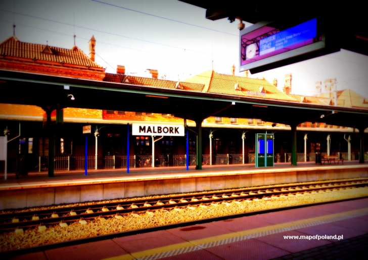 Dworzec kolejowy - Malbork