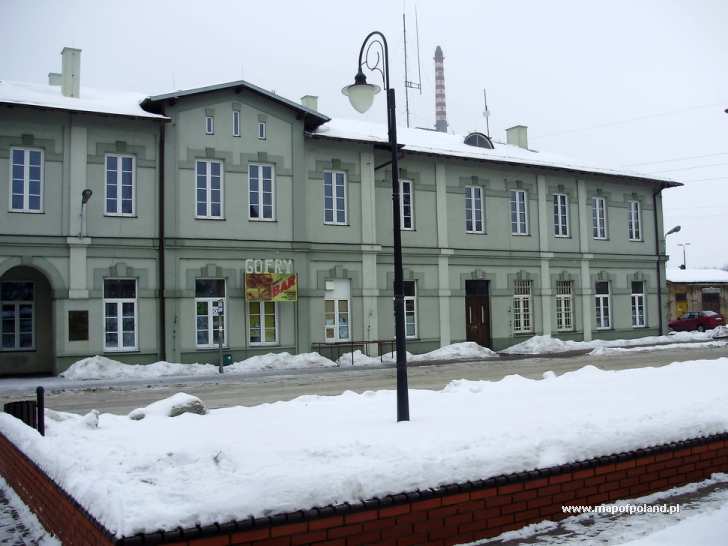 Dworzec PKP, ul. Dworcowa - Tomaszów Mazowiecki