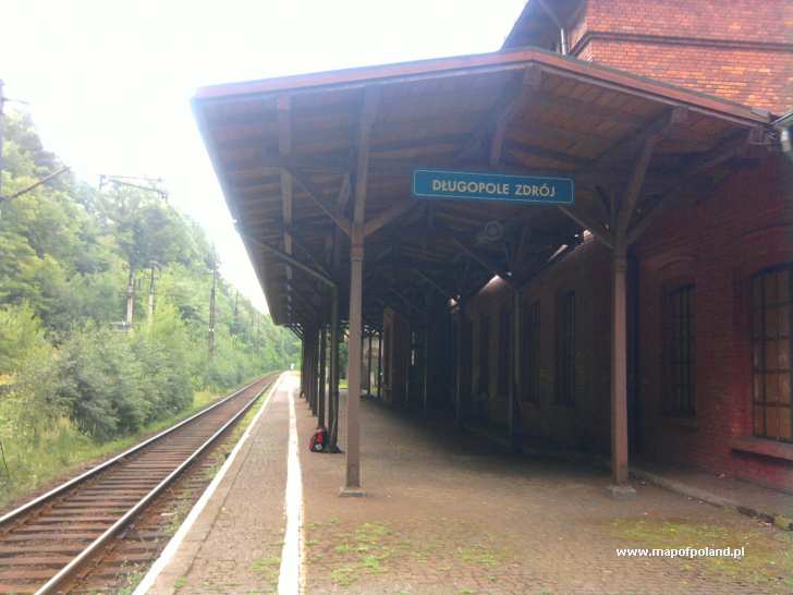 Stacja kolejowa - Długopole-Zdrój