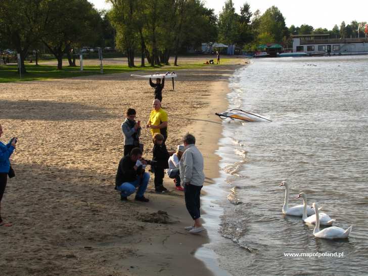 Zalew Zegrzyński - plaża - Nieporęt