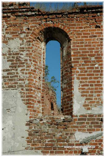 Ruiny gotyckiego kościoła - Mielnik