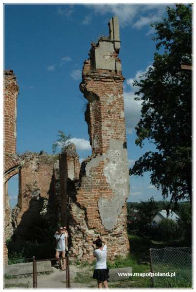 Ruiny gotyckiego kościoła - Mielnik