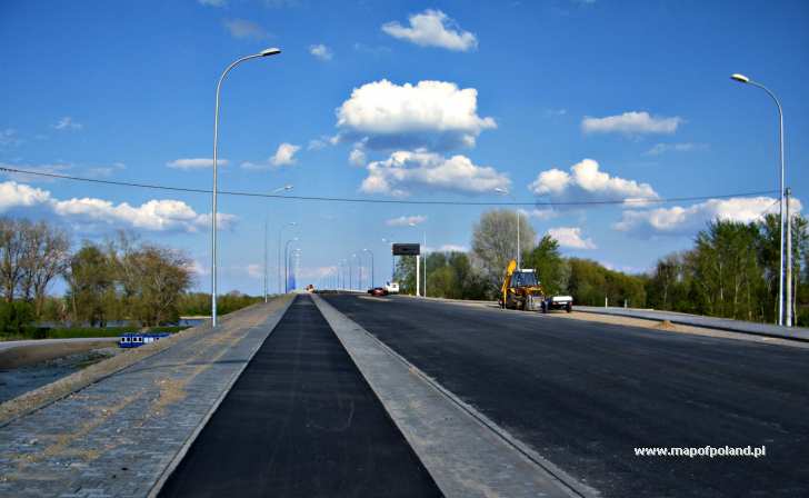 Budowa mostu na Wiśle - Solec nad Wisłą